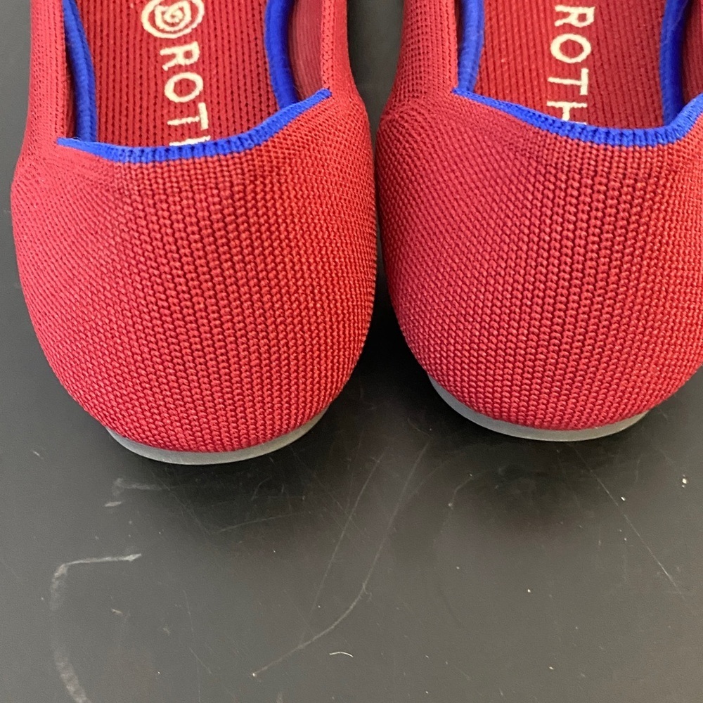 Rothy's Women's Red and Blue Flats - Picture 5 of 5